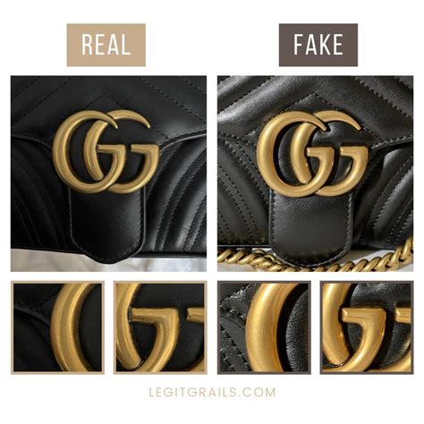 gucci gg bag fake|[GUIDE] How to Tell if a Gucci Marmont Bag is Real.